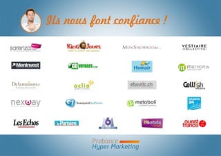 Teaser de Probance, éditeur de solution eCRM