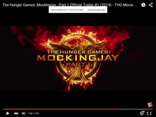 The name of the movie
and the logo released
 