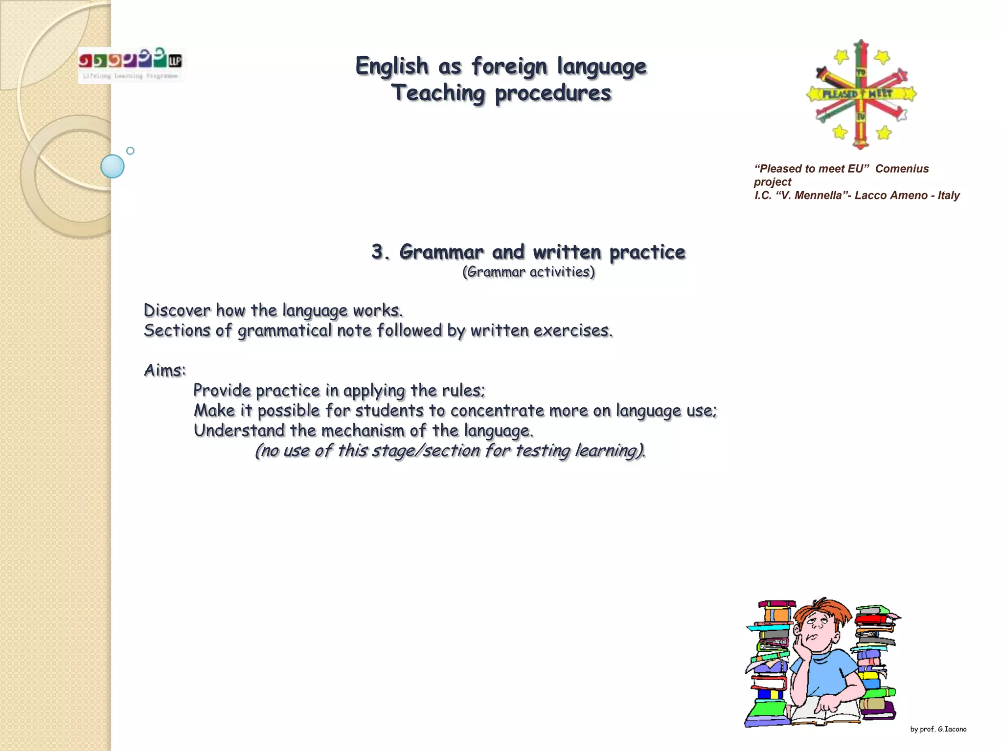 Tea (teaching english and assessment) | PPTX
