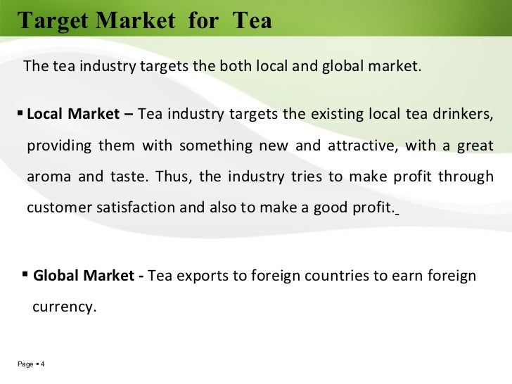 Tea Export Industry in Sri Lanka