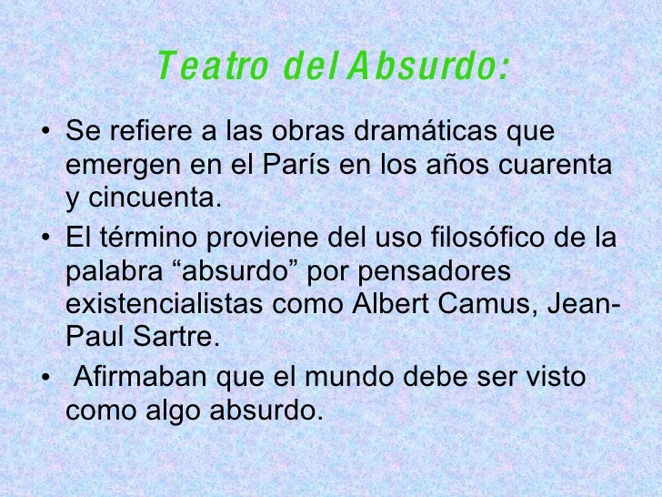 Teatro Absurdo Original