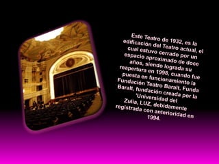 Teatro baralt
