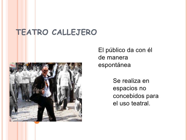 Resultado de imagen para teatro callejero definicion