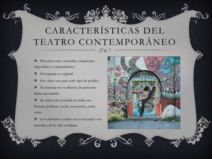 Teatro contemporáneo