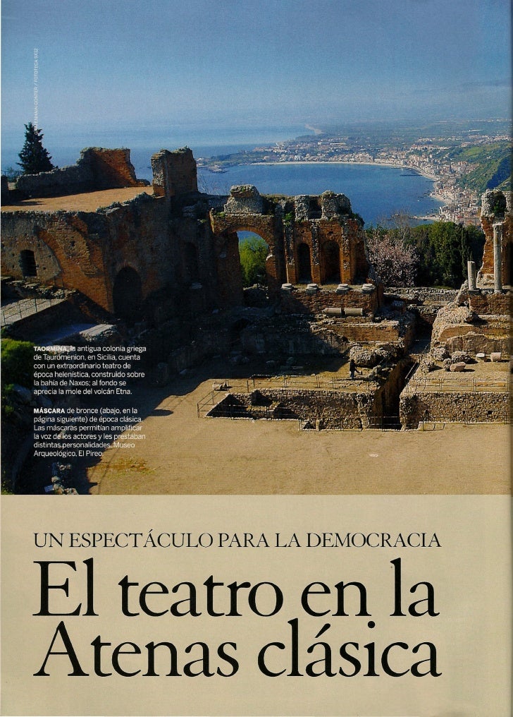 El Teatro en la Atenas clásica Slide 1