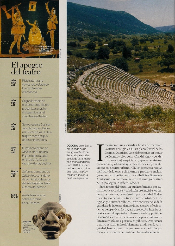 El Teatro en la Atenas clásica Slide 3