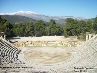 Teatro de Epidauro
Foto: Greice
 