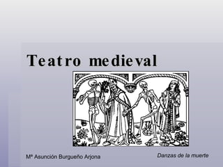 Teatro medieval Mª Asunción Burgueño Arjona Danzas de la muerte 
