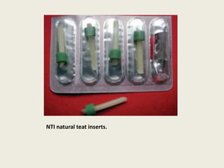 NTI natural teat inserts.
 