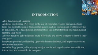 The Transformative Role of Artificial Intelligence in Modern Education ...