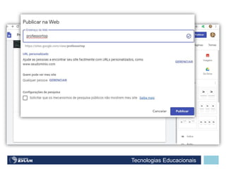 Tecnologias Educacionais
 