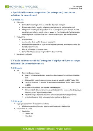 Tec Bretagne   Hypermobilité Et Nomadisme - Explications