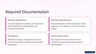 TEC Certification is a mandatory approvi | PPTX