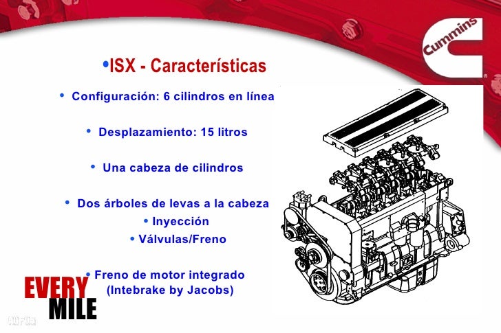 MANEJO MOTORES ISX