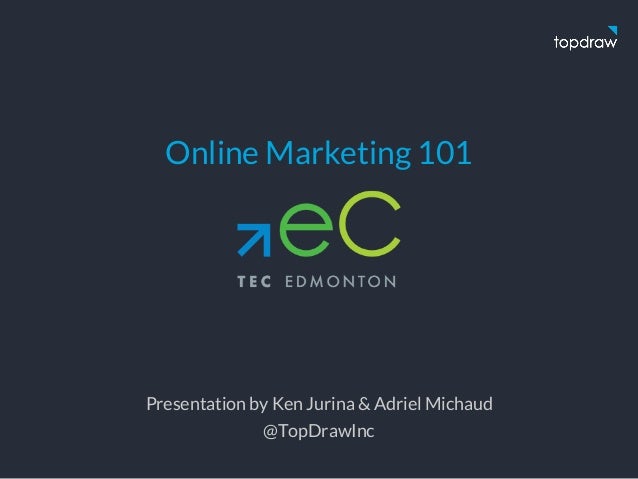 Online Marketing 101