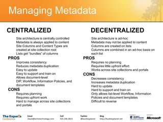 Planning strategiesAgenda