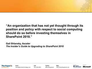 You can’t find anything