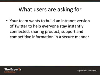 Groups / discussion forums