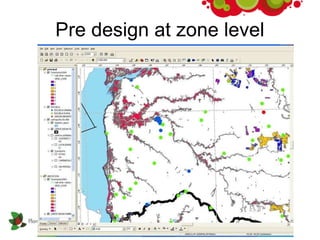 Pre design at zone level 