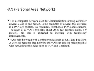 Comprehensive Overview of Computer Networks: Types, Components, and ...