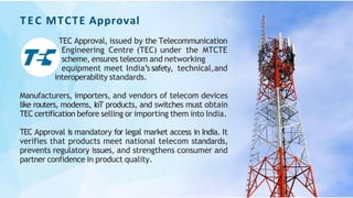 Tec Router Manufacturer TEC AND MTCTE CERTIFICATION SS GLOBAL SERVICES.pdf