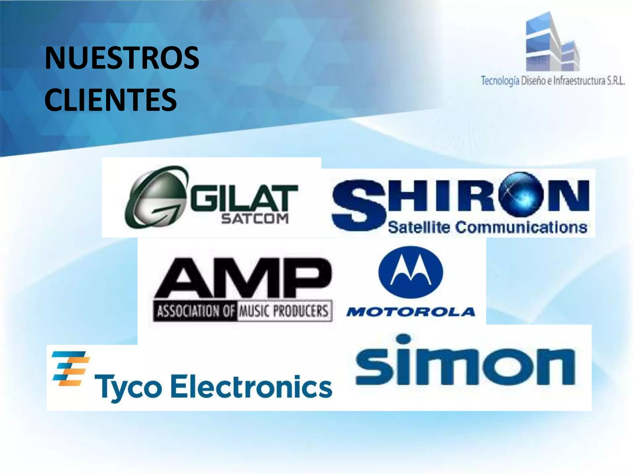 NUESTROS
CLIENTES
 