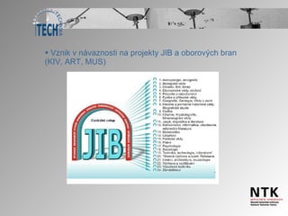 Vznik v návaznosti na projekty JIB a oborových bran (KIV, ART, MUS) 