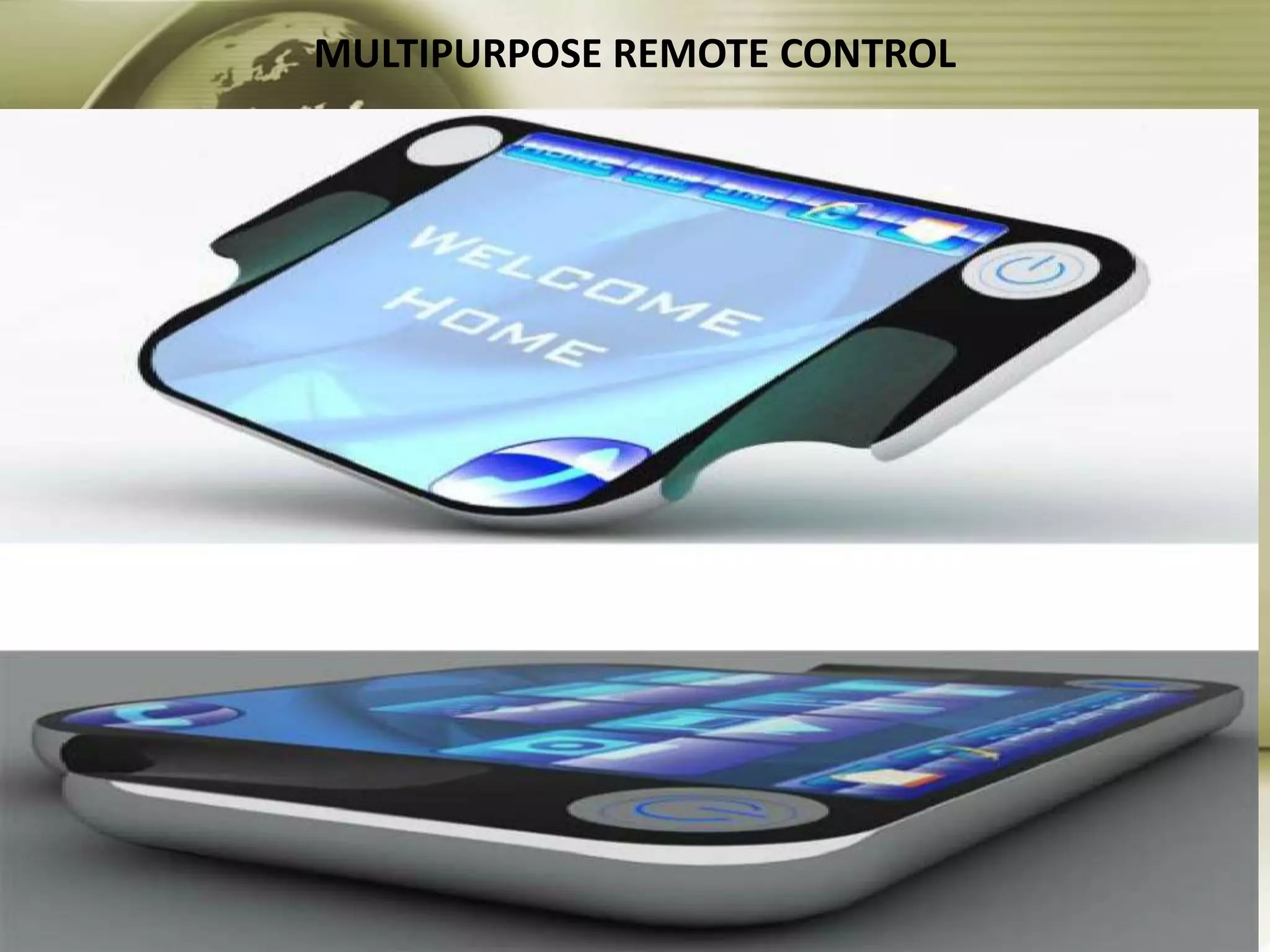 MULTIPURPOSE REMOTE CONTROL