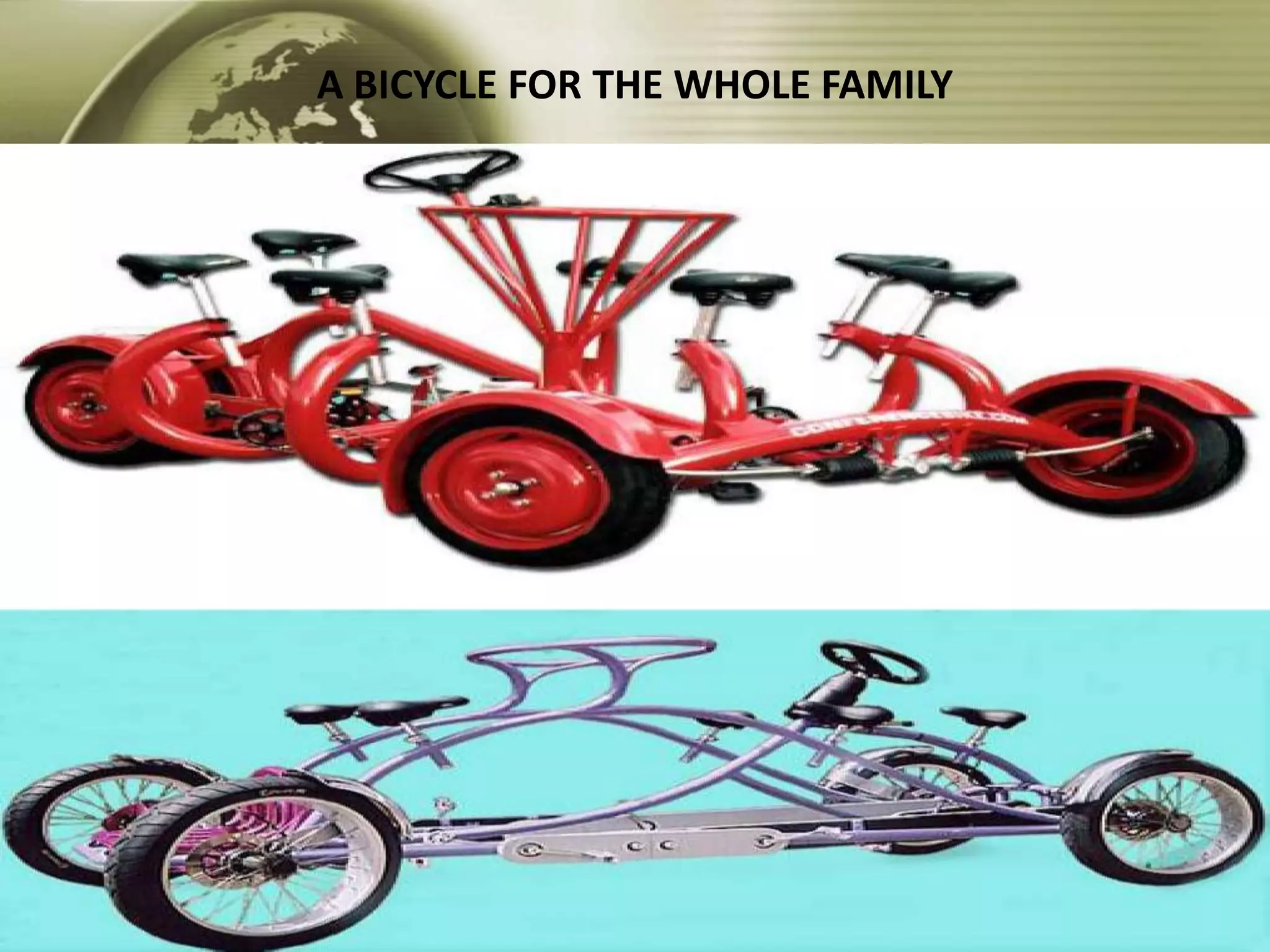 A BICYCLE FOR THE WHOLE FAMILY