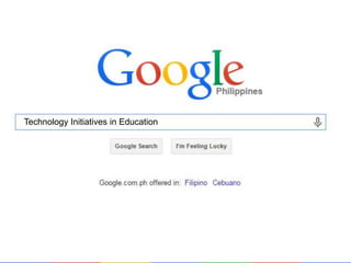 Technology Initiatives in Education
 