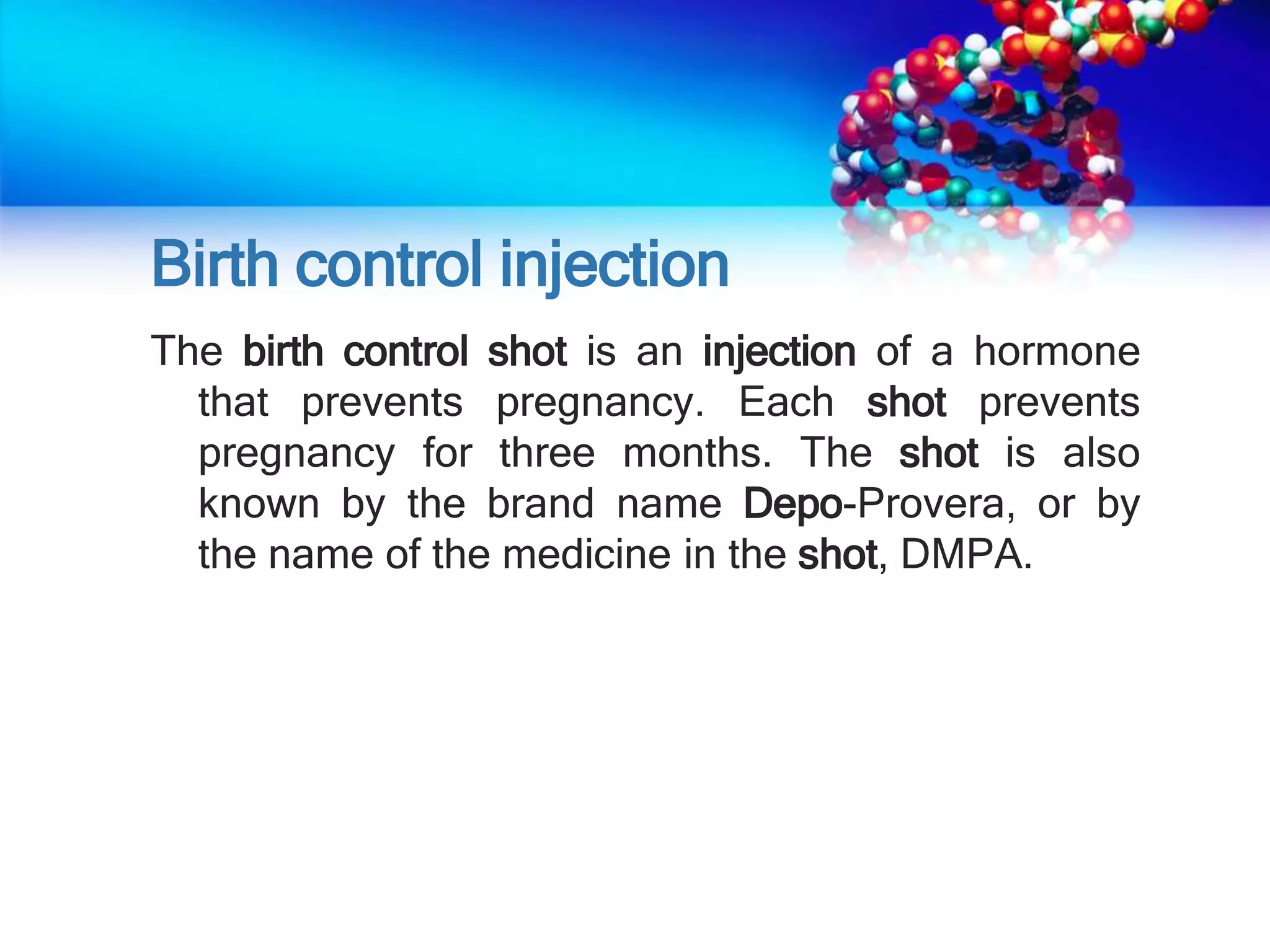 Parenteral of hormonal injection | PPT
