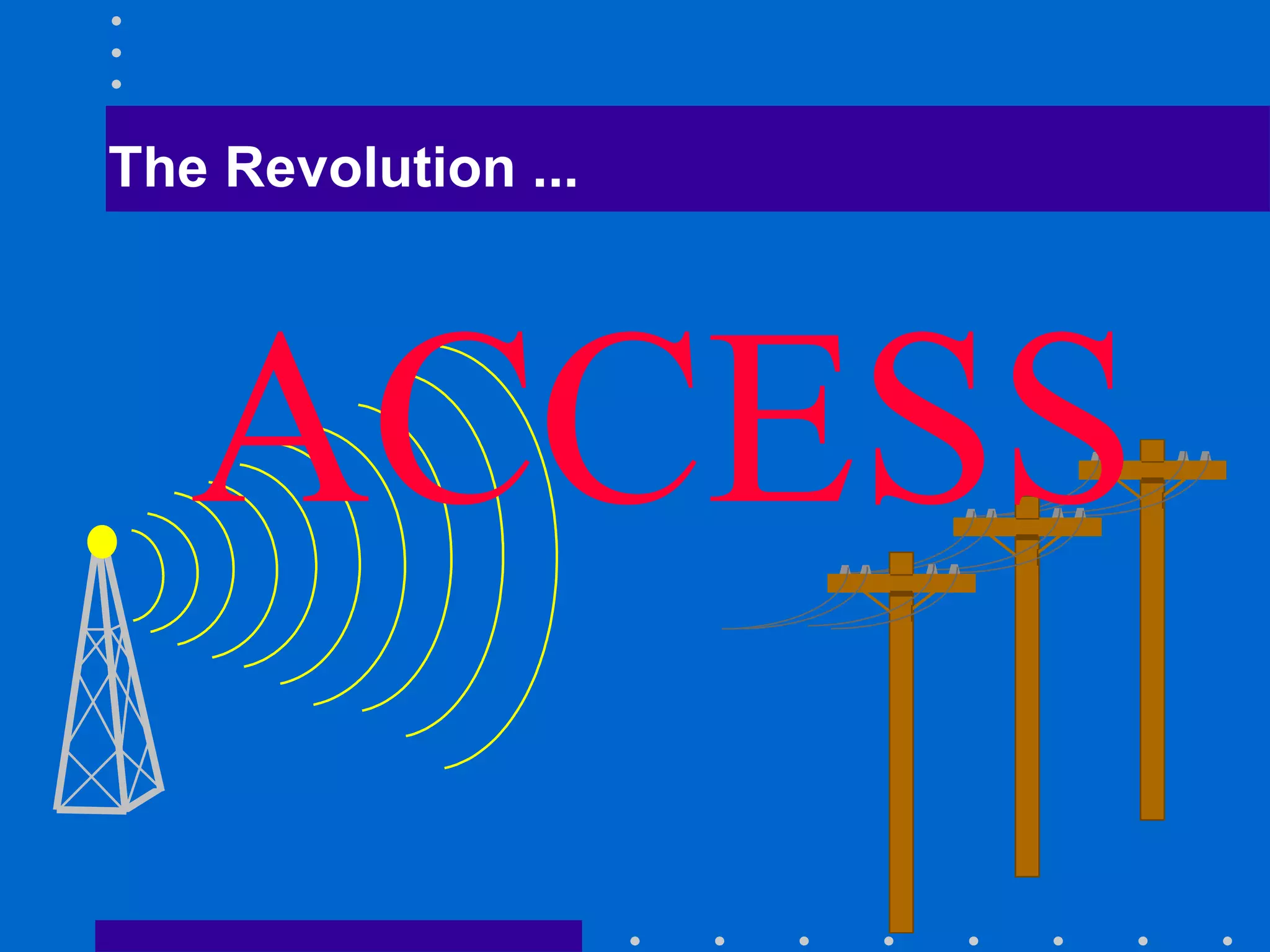 The Revolution ... ACCESS