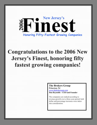 Tech Brokers E Brochure