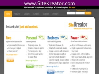 www.SiteKreator.com 