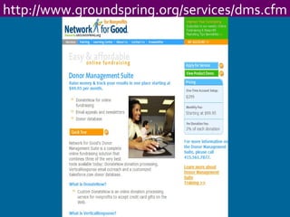 http://www.groundspring.org/services/dms.cfm 