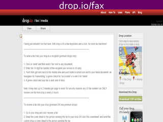 drop.io/fax 