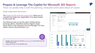 Ensuring Technical Readiness For Copilot in Microsoft 365 | PDF