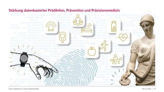 09.03.2022 |
Tech-Giganten im Gesundheitswesen 17
 