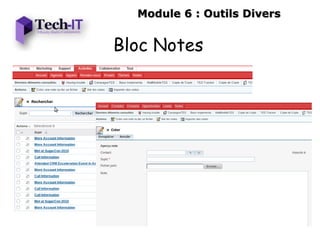 Module 6 : Outils Divers


Bloc Notes
 