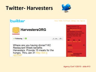 Twitter- Harvesters 