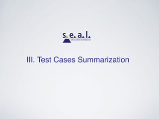 Summarization Techniques for Code, Changes, and Testing | PDF