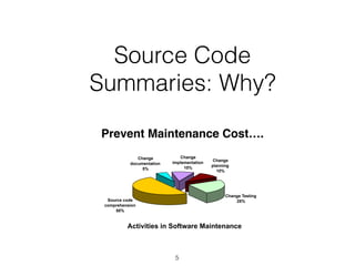 Summarization Techniques for Code, Changes, and Testing | PDF