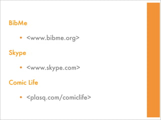 Tech Stuff for Social Studies