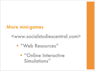 Tech Stuff for Social Studies