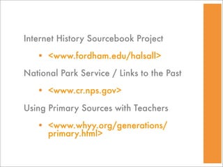 Tech Stuff for Social Studies