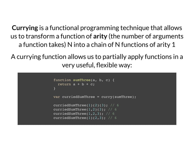 Functional Programming in JavaScript | PPT