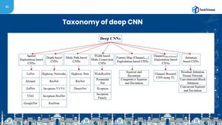 43
Taxonomy of deep CNN
 