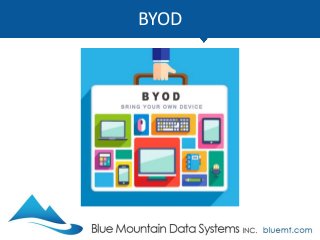 BYOD
SECURITY: Why BYOD Authentication Struggles to be Secure. A recent Bitglass
study pointed out some interesting statis...