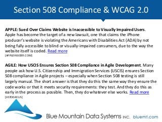 Section 508 Compliance & WCAG 2.0
POLICY & ISSUES: 19 State AGs Write Sessions Sharing CUNA’s ADA Concerns.
Attorneys Gene...