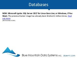 More About Blue Mountain
BLUE MOUNTAIN DATA SYSTEMS HAS THE EXPERIENCE: 1994 to Present – U.S.
Dept. of Labor, Employee Be...